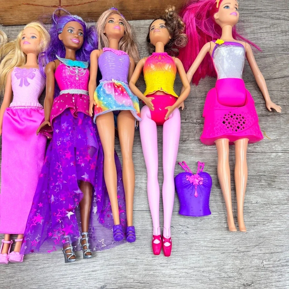 Lot If 6 BARBIE DREAMTOPIA Princesses Collection‎ Good Condition